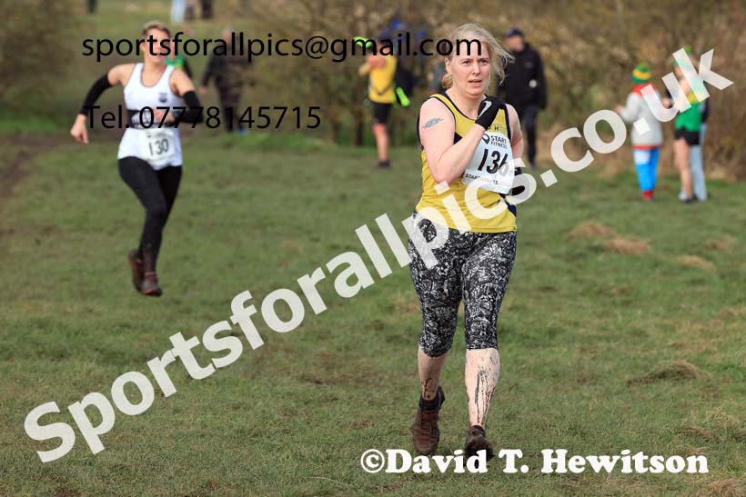 Womens 35 and Over and Mens 65 and Over, 2024 NEMAA Cross Country Champs., Wallsend. Photo: David T. Hewitson/Sports for All Pics
